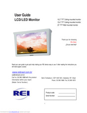 REI LCD/LED Monitor User Manual