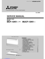 Mitsubishi Electric MCF-13NV-E3 Service Manual