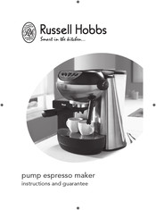 Russell Hobbs Espresso Maker Instructions And Guarantee