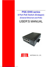 MSTRONIC PSE-SW8S User Manual