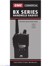 GME BX710 Instruction Manual
