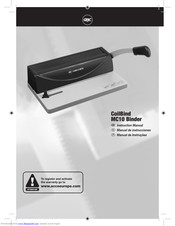 GBC CoilBind MC10 Instruction Manual