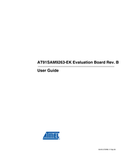 Atmel AT91SAM9263-EK User Manual