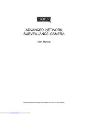 Digitus ADVANCED NETWORK SURVEILLANCE CAMERA User Manual