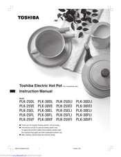 Toshiba PLK-25ELI Instruction Manual