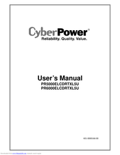 CyberPower PR5000ELCDRTXL5U User Manual