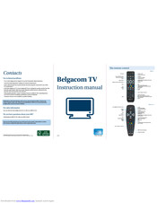 BELGACOM Remote Control Instruction Manual
