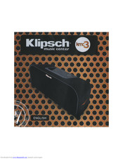 Klipsch KMC 3 User Manual