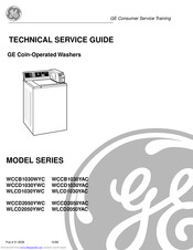 GE Profile WCCD2050YWC Technical Service Manual