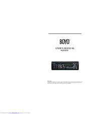 Boyo AVS300 User Manual