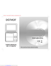 Denver MT-777 WHITE User Manual