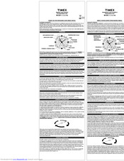 Timex W-225 User Manual