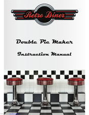 Retro Diner Double Pie Maker Instruction Manual