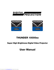 Digital Projection THUNDER 10000sx User Manual
