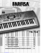 Farfisa TK 724 User Manual