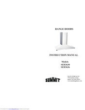 Summit SEH3630 Instruction Manual