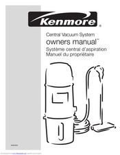 Kenmore Central Vacuum System Owner's Manual