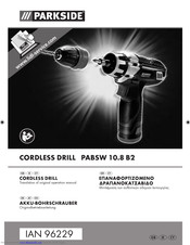 Parkside PABSW 10.8 B2 Operation Manual