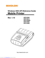 Bixolon SPP-R200 Reference Manual