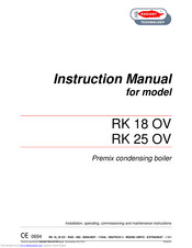 Radiant RK 18 OV Instruction Manual