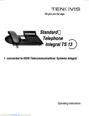 Tenovis Integral TS 13 Operating Instructions Manual