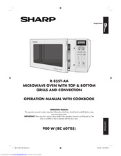 Sharp R-85ST-AA Operation Manual