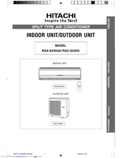 Hitachi RAC-S33H2 User Manual