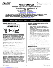 Dri-Eaz HVE3000 Owner's Manual