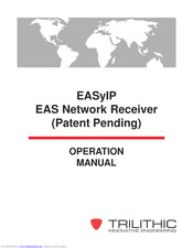 Trilithic EASyIP Operation Manual