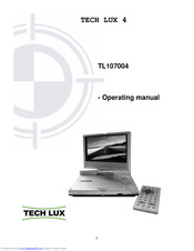 Tech Lux TL107004 Operating Manual