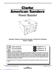 Clarke 40590A Operator's Manual