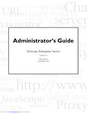 Sun Microsystems Netscape Enterprise Server Administrator's Manual