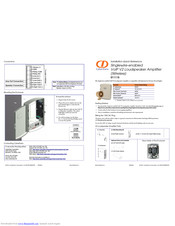 CyberData 11115 Installation Quick Reference