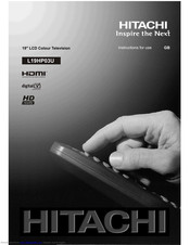 Hitachi L19HP03U A Instructions For Use Manual