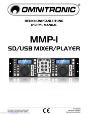 Omnitronic MMP-1 User Manual