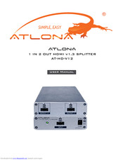 Atlona AT-HD-V12 User Manual