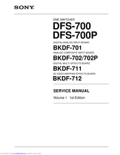 Sony DFS-700 Service Manual
