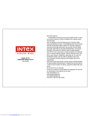 INTEX Avatar 3D 2.0 User Manual