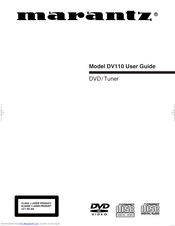 Marantz DV110 User Manual