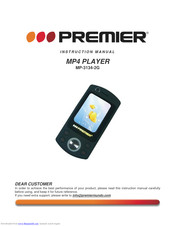 Premier MP-3134-2G Instruction Manual