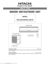 Hitachi RAC-30CX9 Instruction Manual