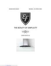 EF CK-SPECCHIO User Manual