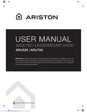 Ariston ARU52X User Manual