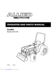 Allied 195 Operator And Parts Manual