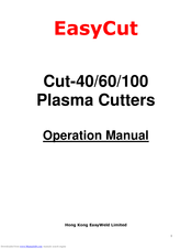 Hong Kong Easyweld Cut-60 Operation Manual