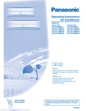 Panasonic CS-PC9MKQ Operating Instructions Manual