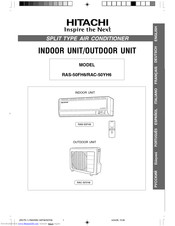 Hitachi RAC-50YH6 Instruction Manual