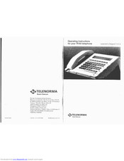 Telenorma TK 92 Operating Instructions Manual