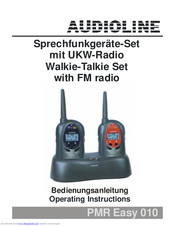 AUDIOLINE PMR Easy 010 Operating Instructions Manual