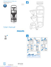 Philips Cafe Gourmet HD5407 User Manual
